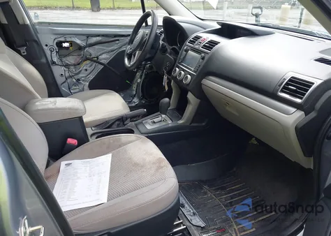 2017 Subaru Forester 2.5I from USA, damaged, VIN JF2SJAAC1HH548334